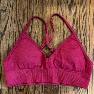 Cranberry Lululemon Bra